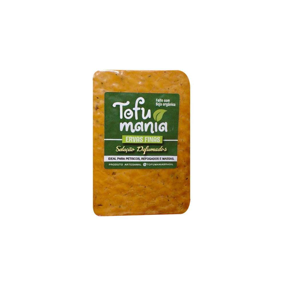 Tofu Artesanal Defumado Ervas Finas 150g Tofu Mania