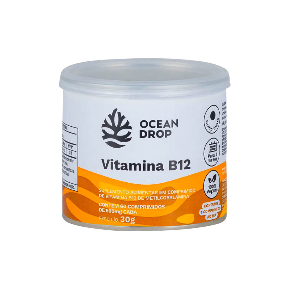 Vitamina B12 60 Comprimidos Ocean Drop