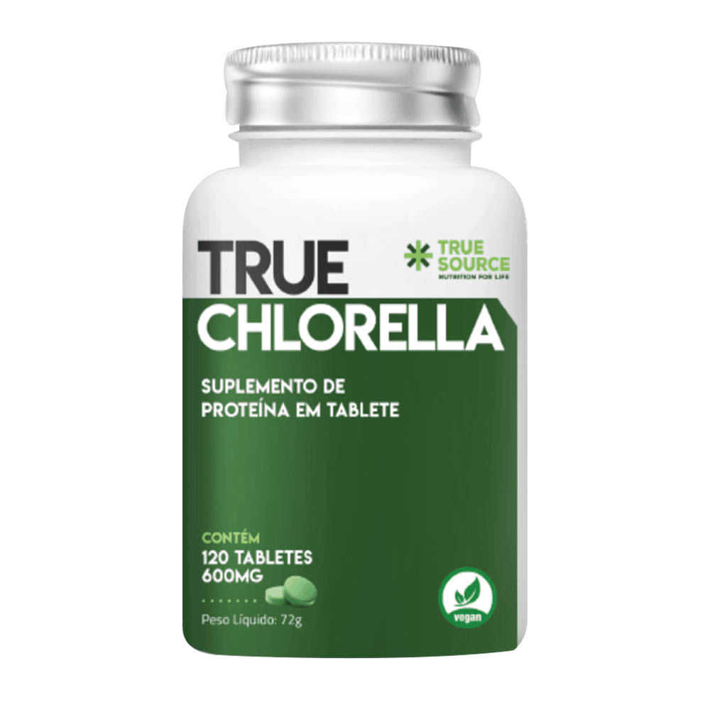 True Chlorella 120 Tabletes 600mg True Source
