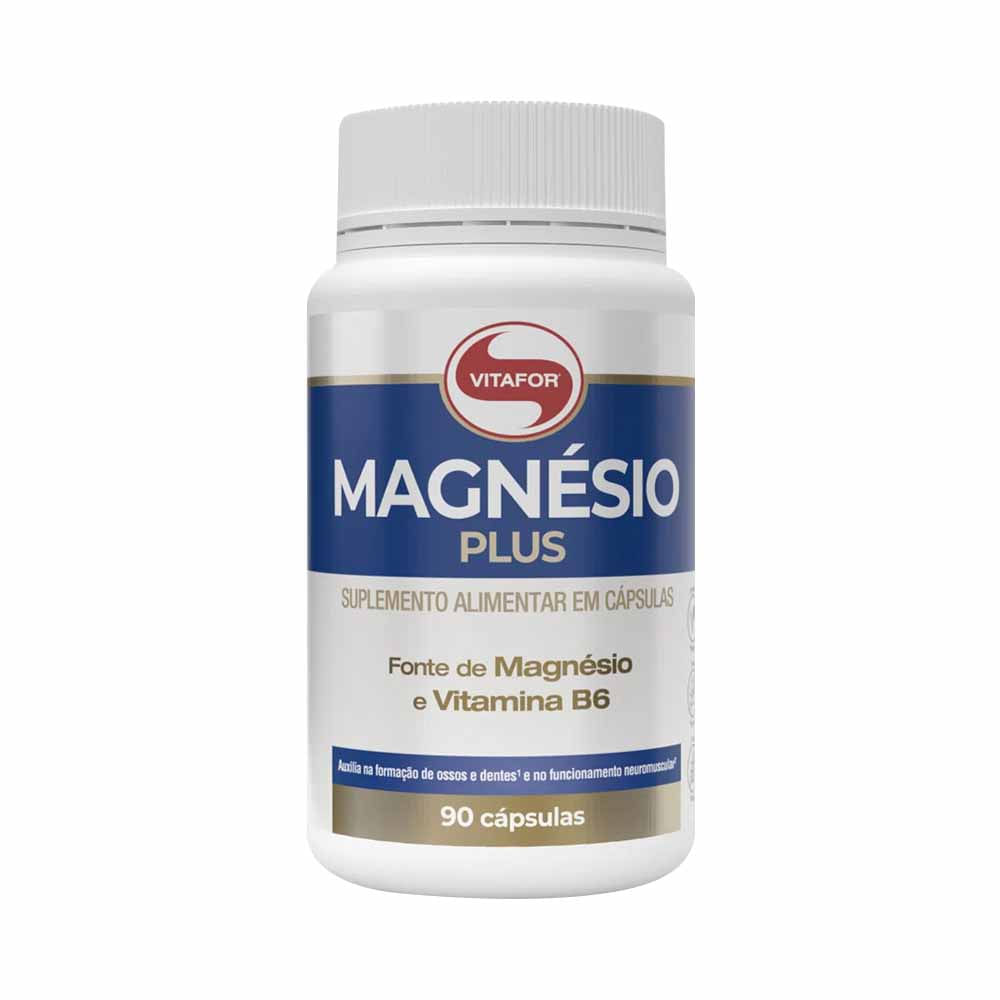 Magnésio Plus 90 Cápsulas Vitafor