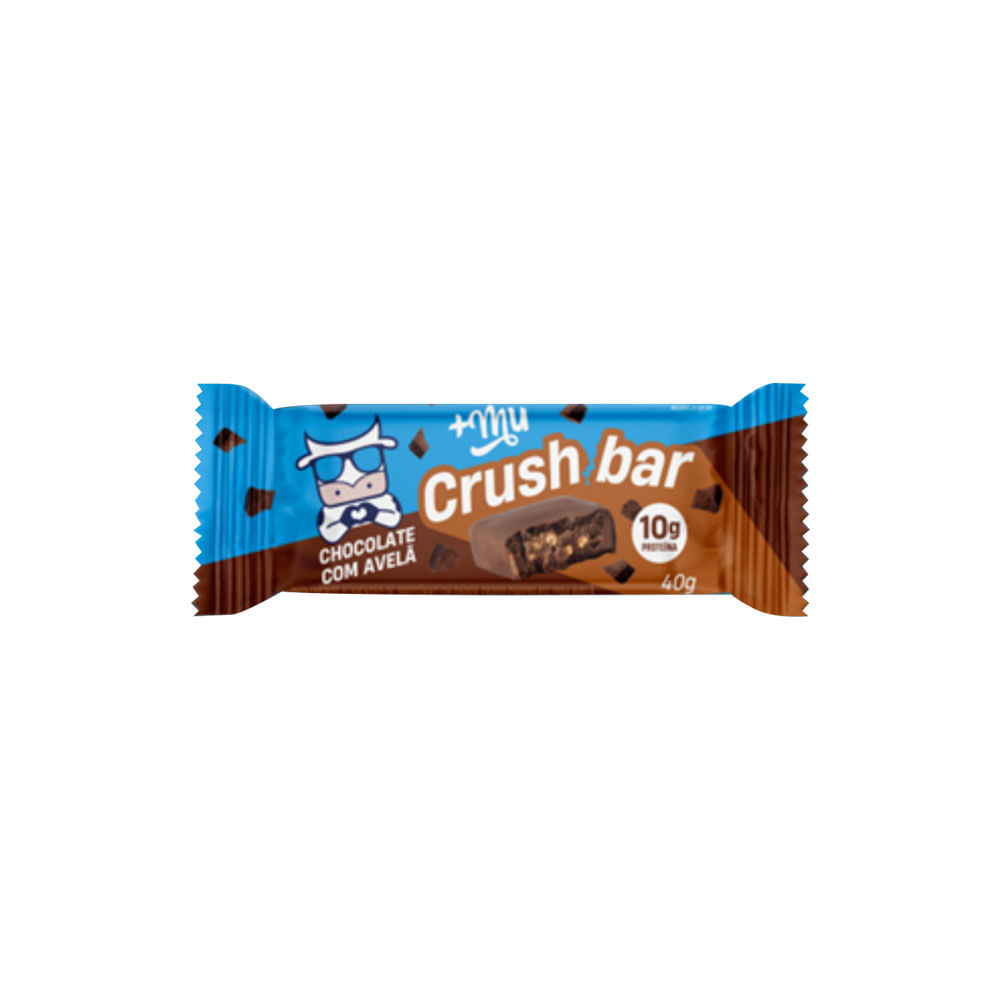Crush Bar Chocolate com Avelã 40g +Mu