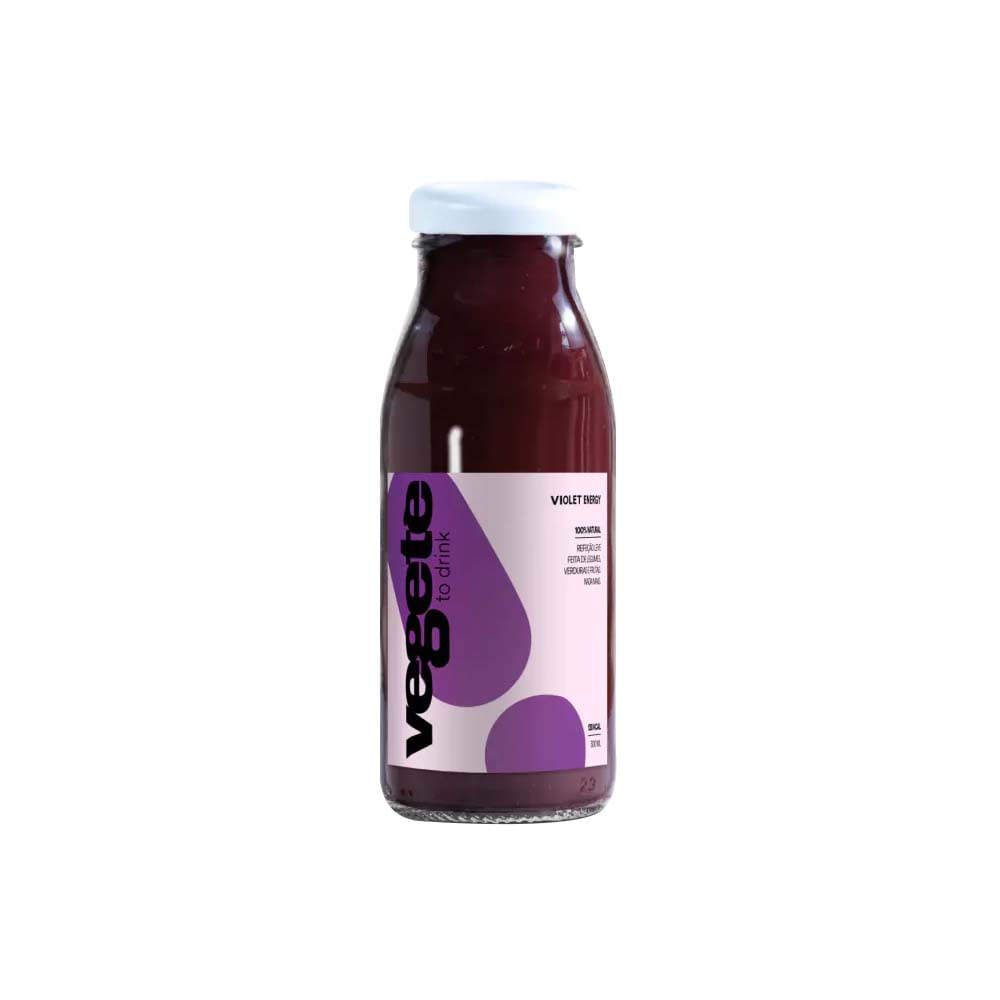 Violet Energy To Drink 300ml Vegetè