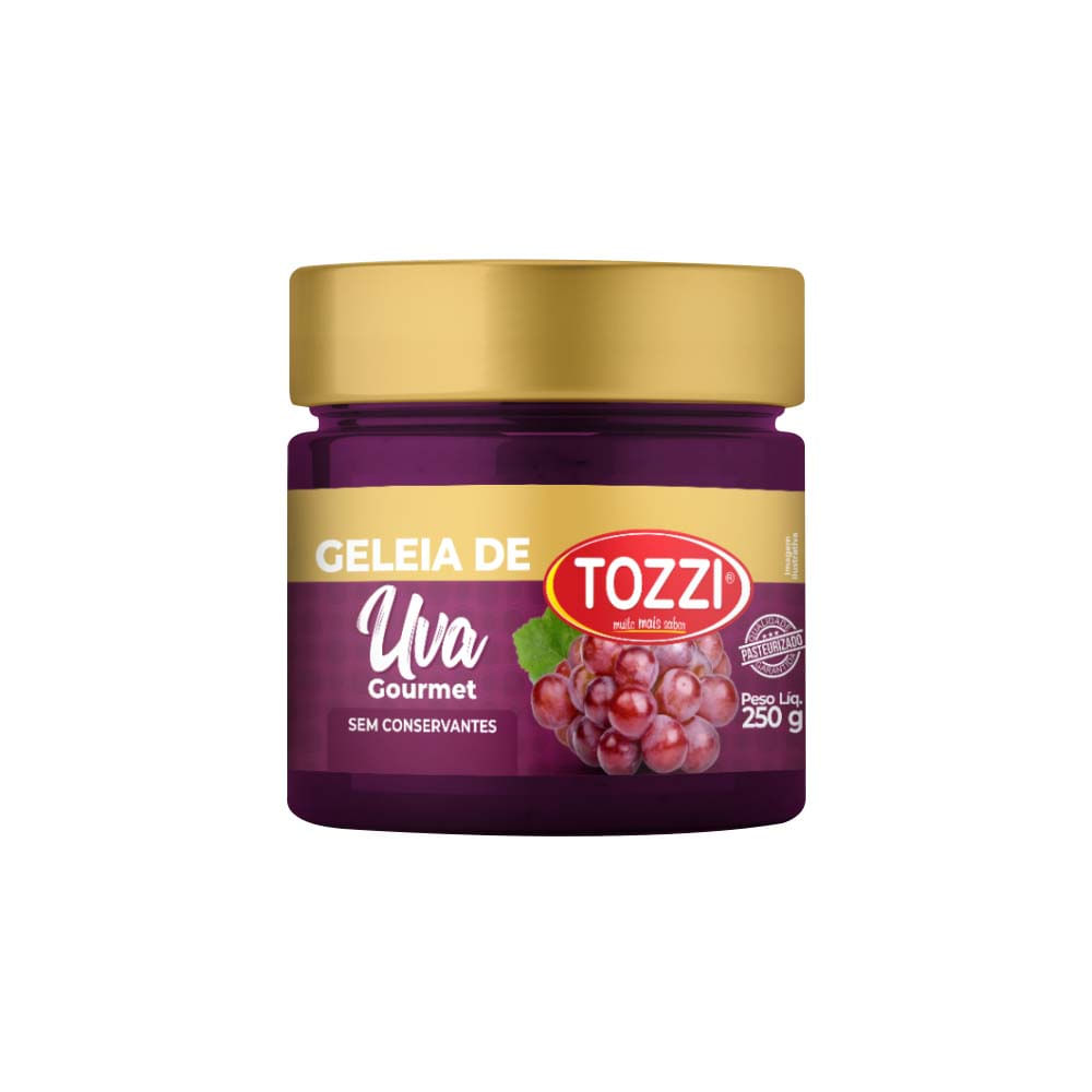 Geleia de Uva Gourmet 250g Tozzi