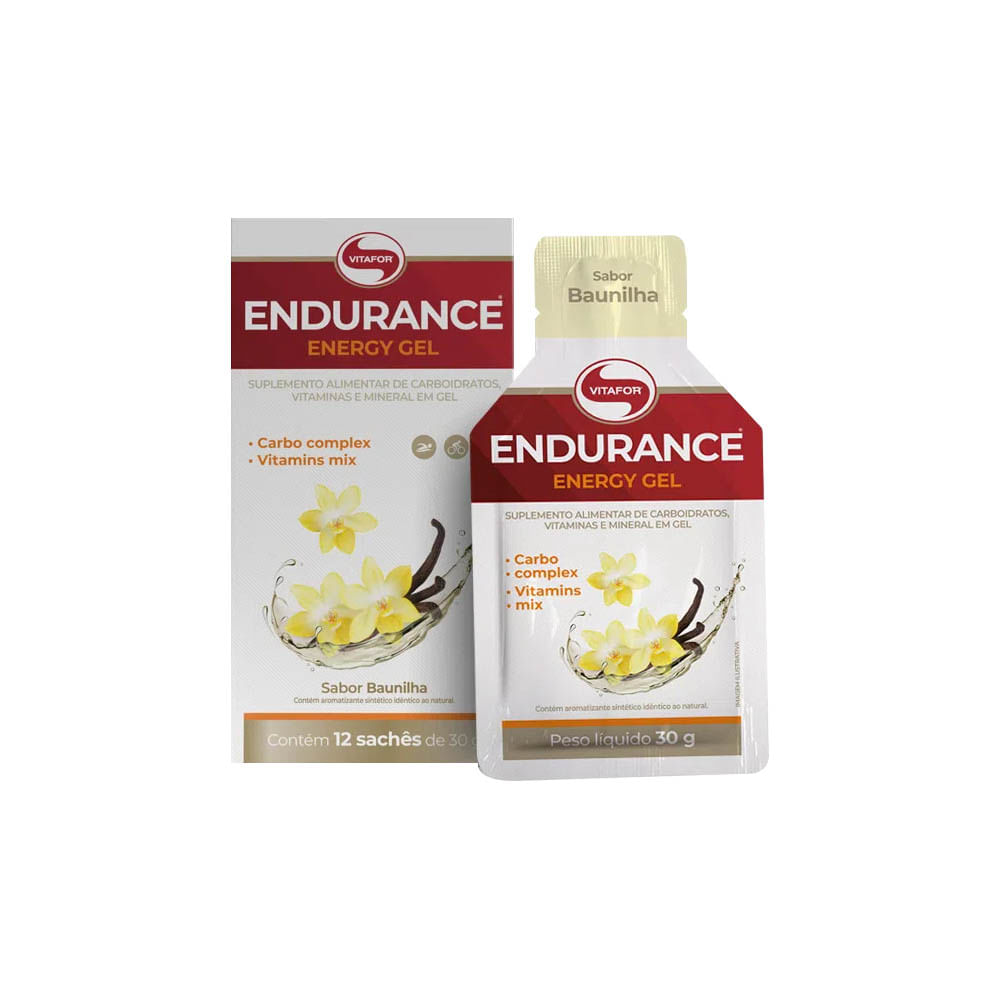 Endurance Energy Gel Baunilha 30g Vitafor