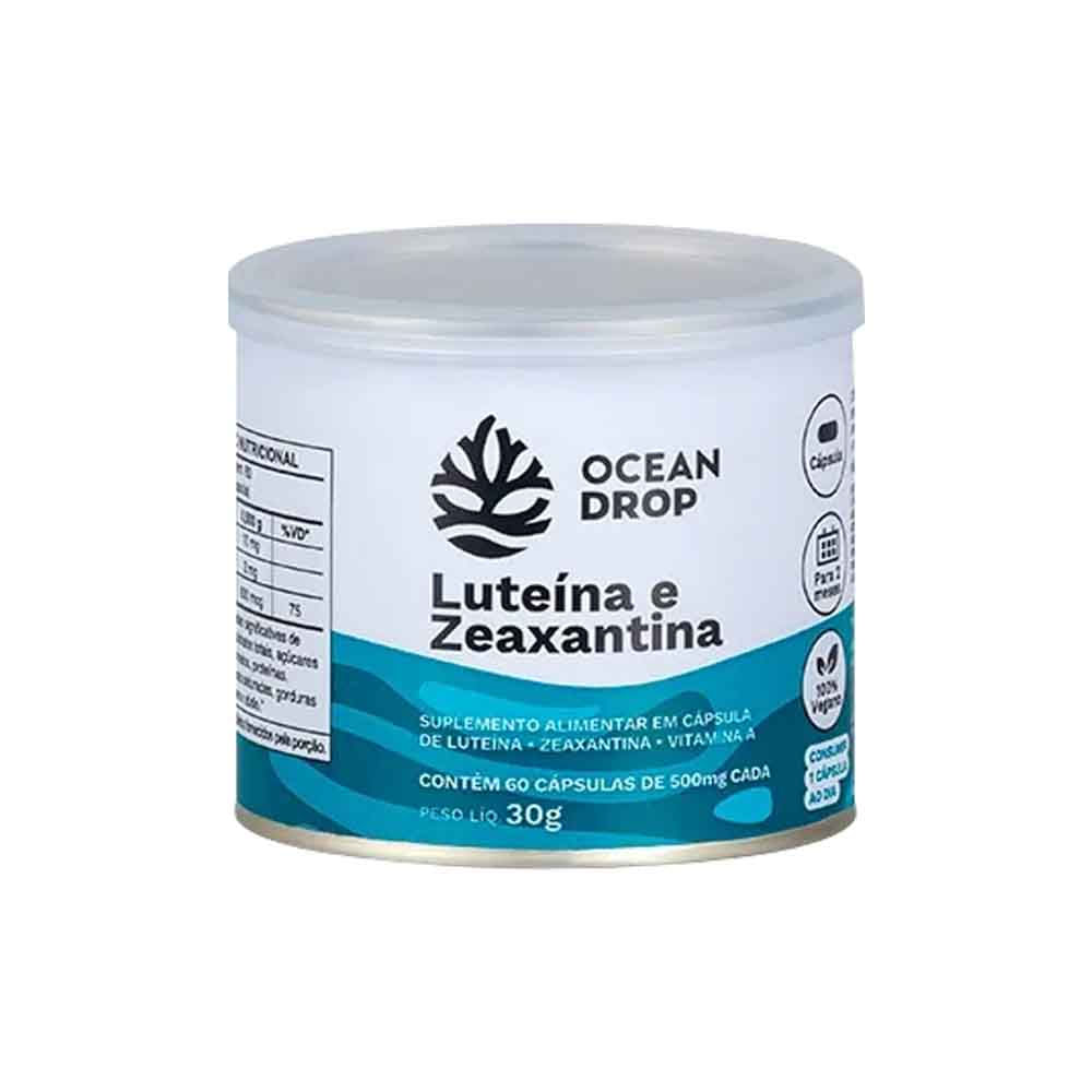 Luteína e Zeaxantina 60 Cápsulas Ocean Drop