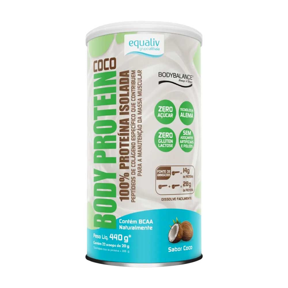 Body Protein Coco 440g Equaliv