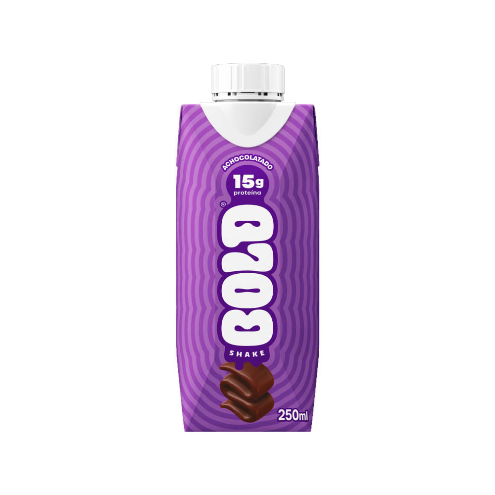 Shake Proteico Achocolatado 250ml BOLD