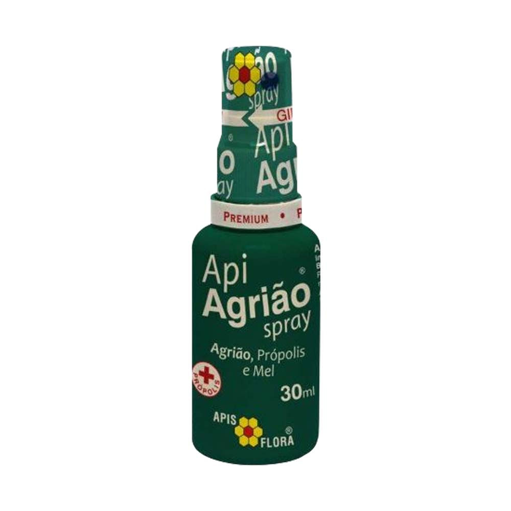 Spray de Agrião Própolis e Mel 30ml Apis Flora