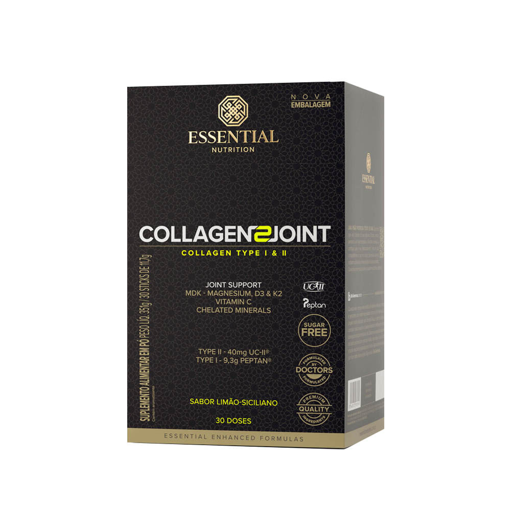 Collagen 2 Joint Limão Siciliano 11,7g Essential Nutrition