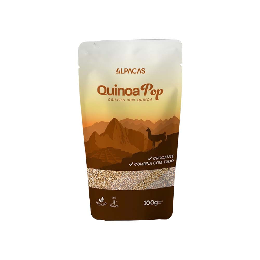 Quinoa Pop Crispies de Quinoa 100g Alpacas