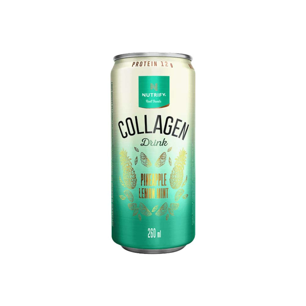 Collagen Drink Abacaxi com Hortelã e Limão 260ml Nutrify