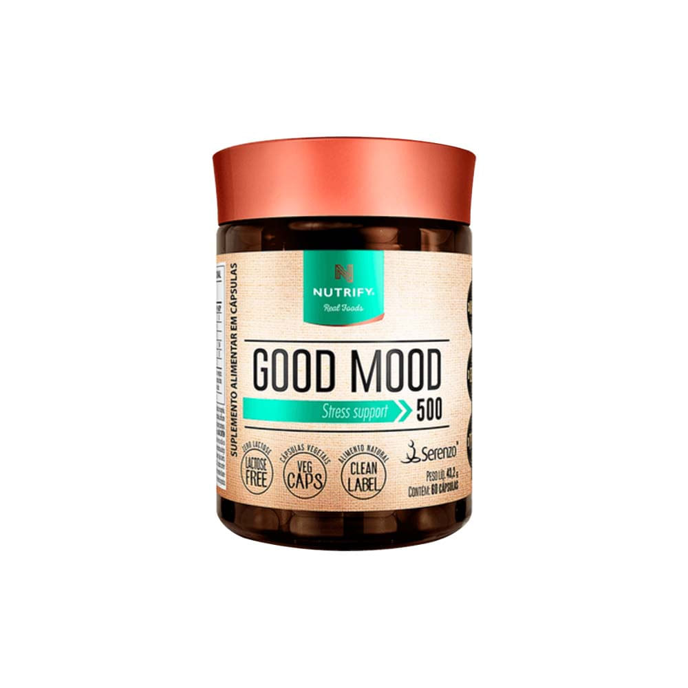 Good Mood Suporte ao Estresse 60 Cápsulas Nutrify