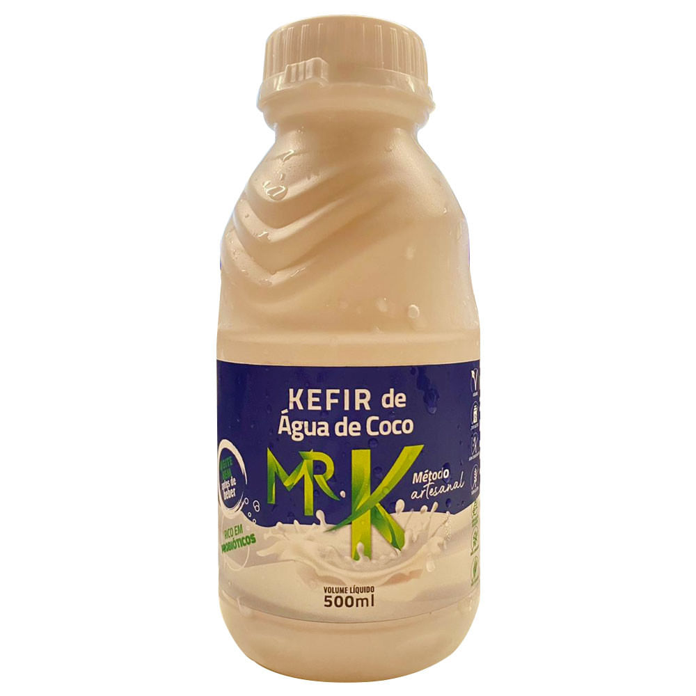 Bebida Fermentada Kefir de Água de Coco 500ml Mr. Kefir