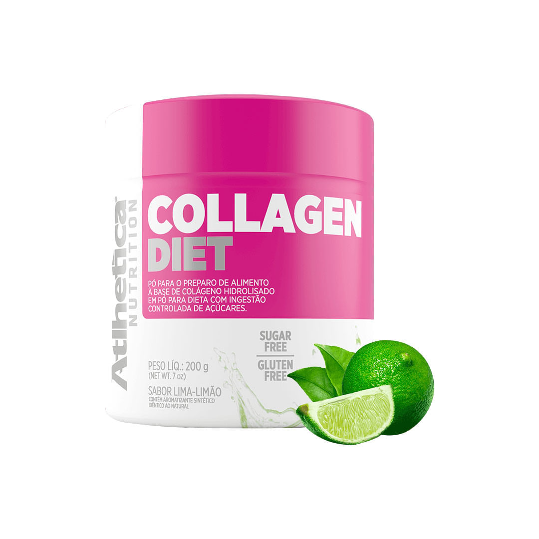 Collagen Diet Lima-Limão 200g Atlhetica Nutrition