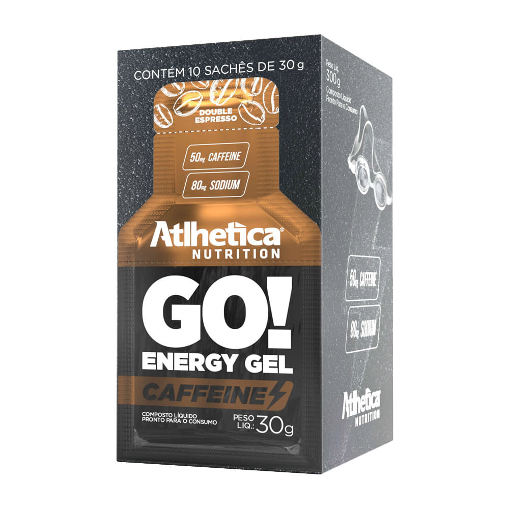 GO Energy Gel Caffeine Double Expresso 30g Atlhetica Nutrition