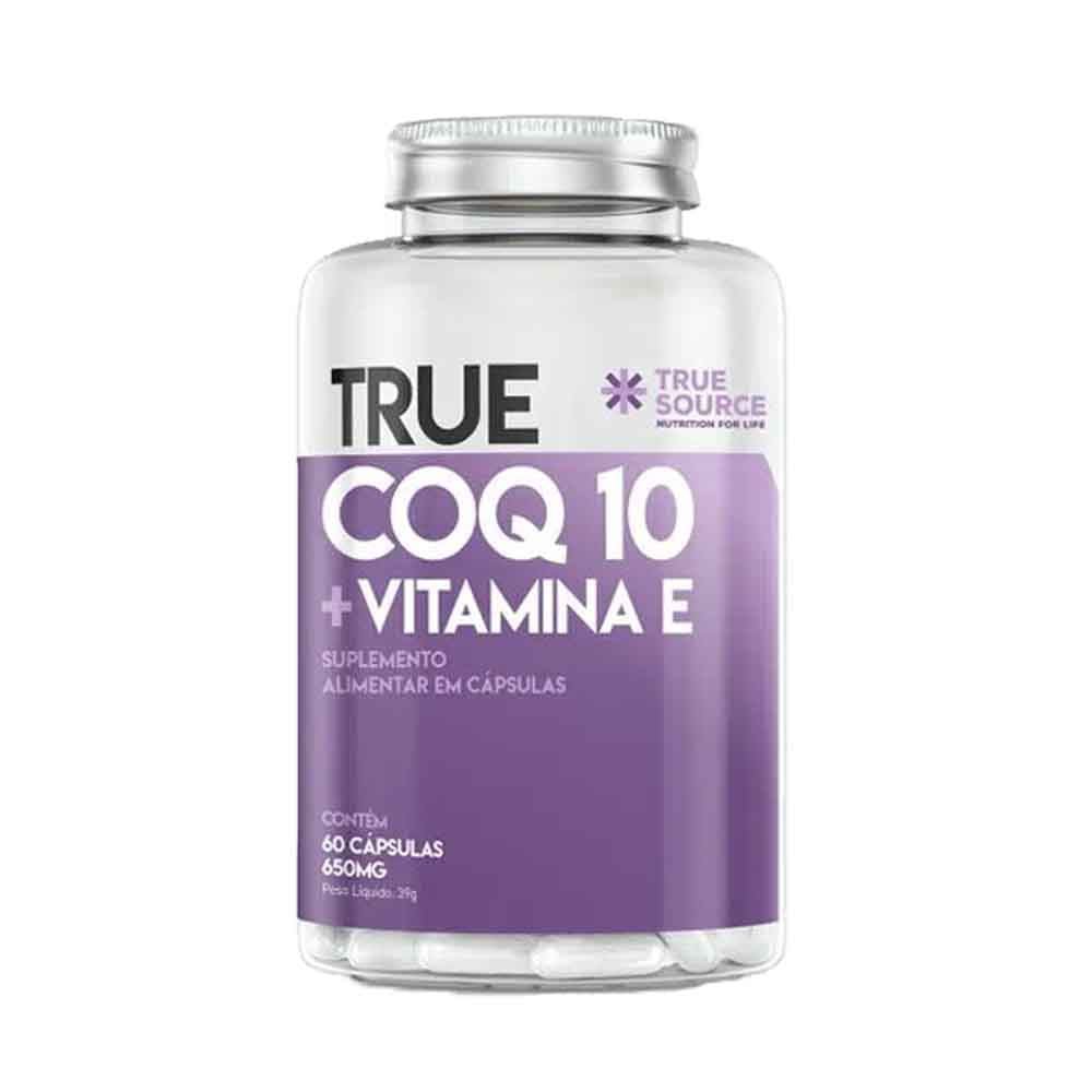 True Coq 10 + Vitamina E 60 Cápsulas True Source