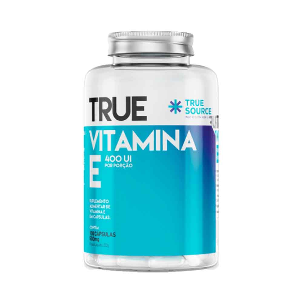 Vitamina E 500mg 100 Cápsulas True Source