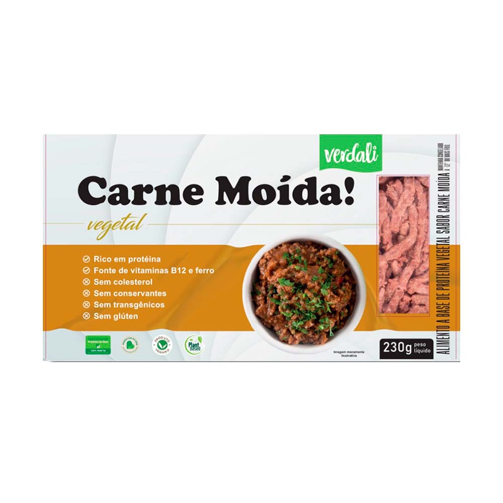 Carne Moída Vegetal 230g Verdali