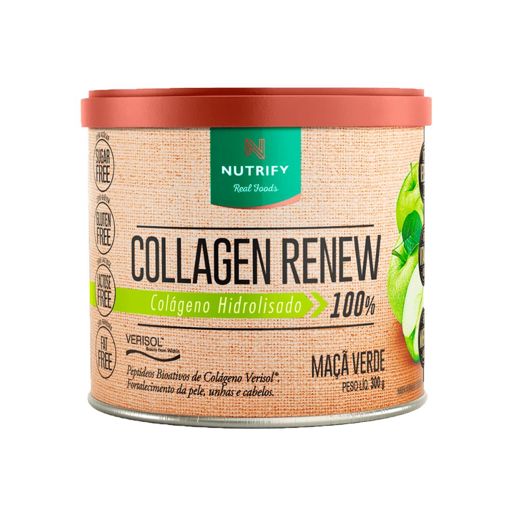 Collagen Renew Maçã Verde 300g Nutrify
