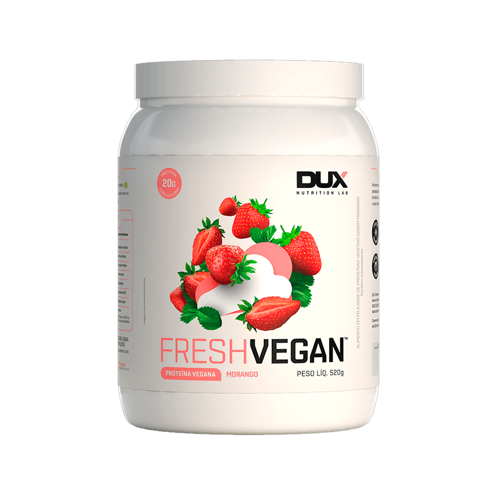 Proteína Vegana Morango 520g Dux