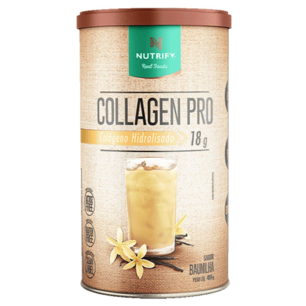 Collagen Pro Baunilha 450g Nutrify