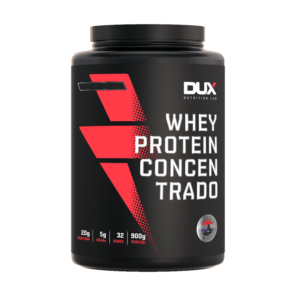 Whey Protein Concentrado Cappucino 900g Dux