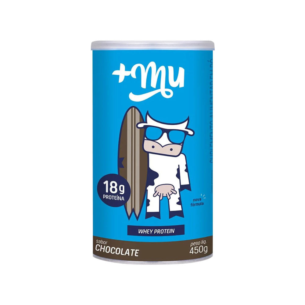 Whey Concentrado Chocolate 450g +Mu