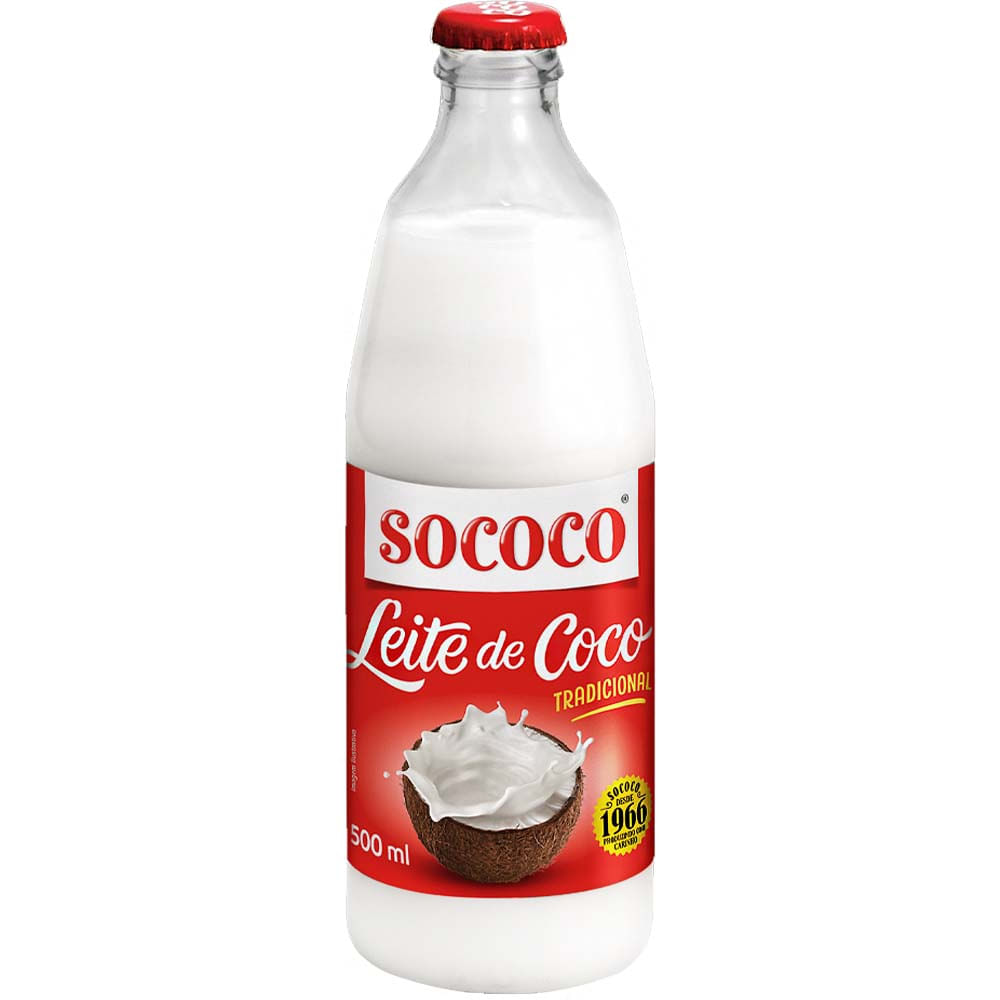 Leite de Coco Tradicional 500ml Sococo