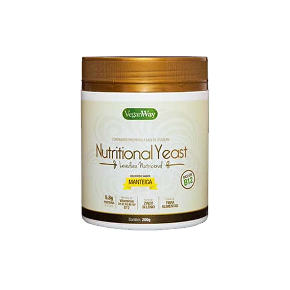 Levedura Nutricional Sabor Manteiga 200g VeganWay