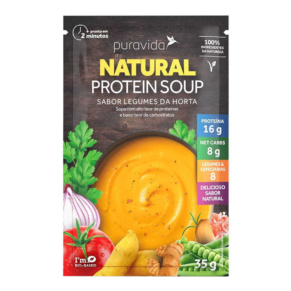 Natural Protein Soup Legumes da Horta 35g PuraVida