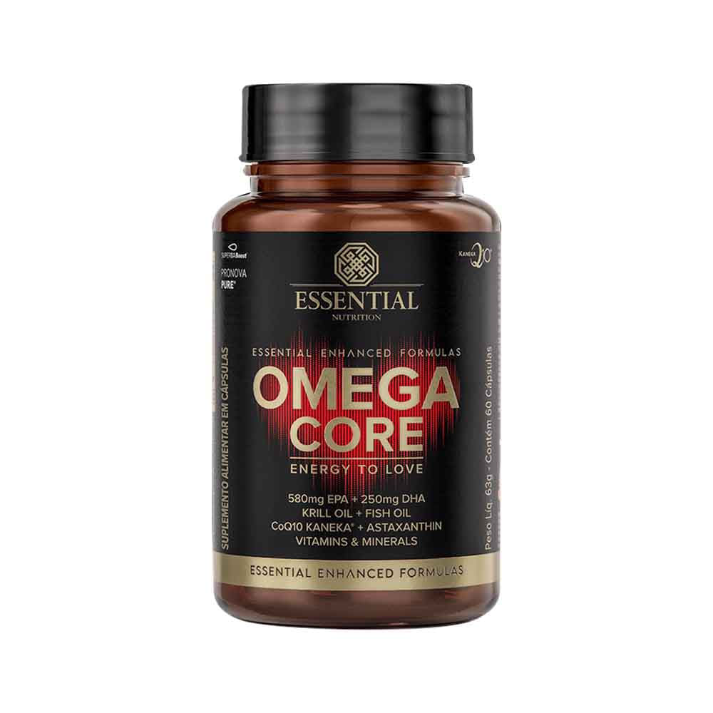 Ômega Core 60 cápsulas Essential Nutrition