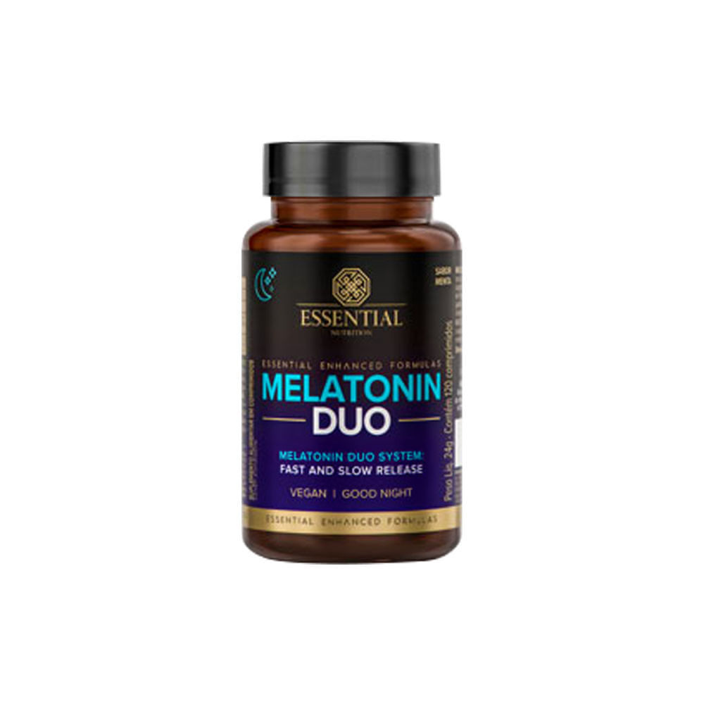 Melatonin Duo Menta 120 Comprimidos Essential Nutrition