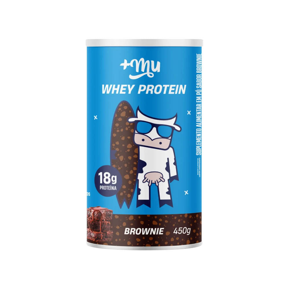 Whey Protein Concentrado Brownie 450g +Mu