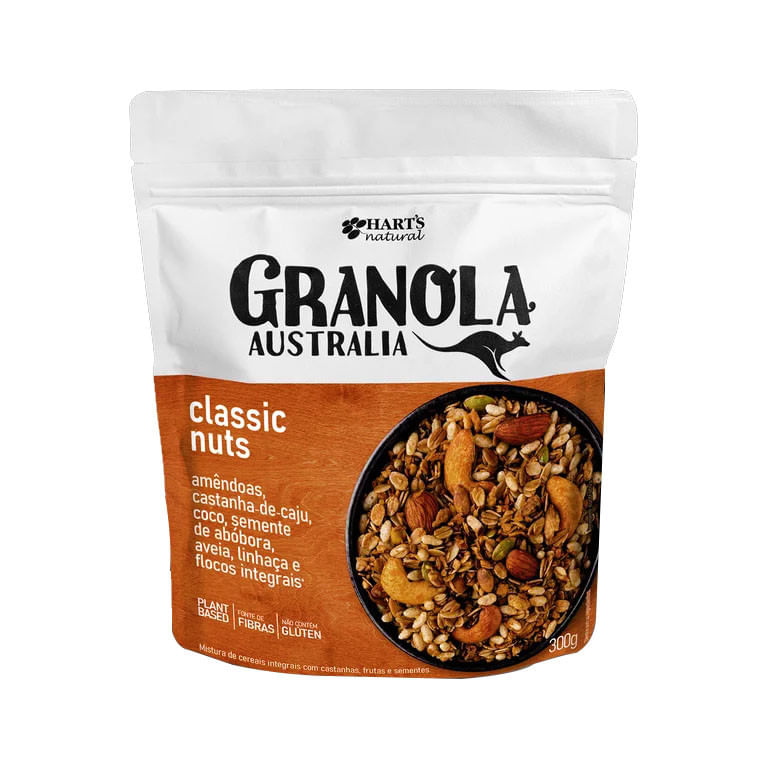 Granola Classic Nuts 300g Harts Natural