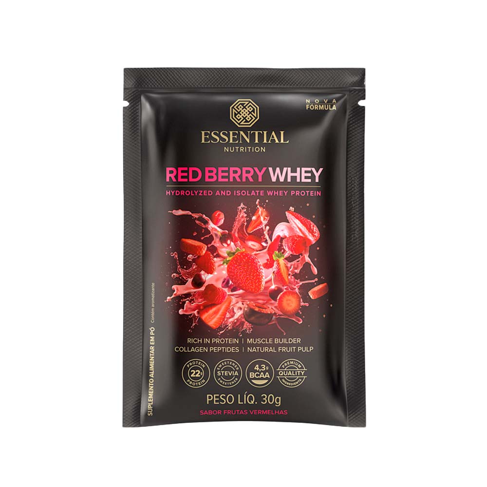 Red Berry Whey 34g Essential Nutrition