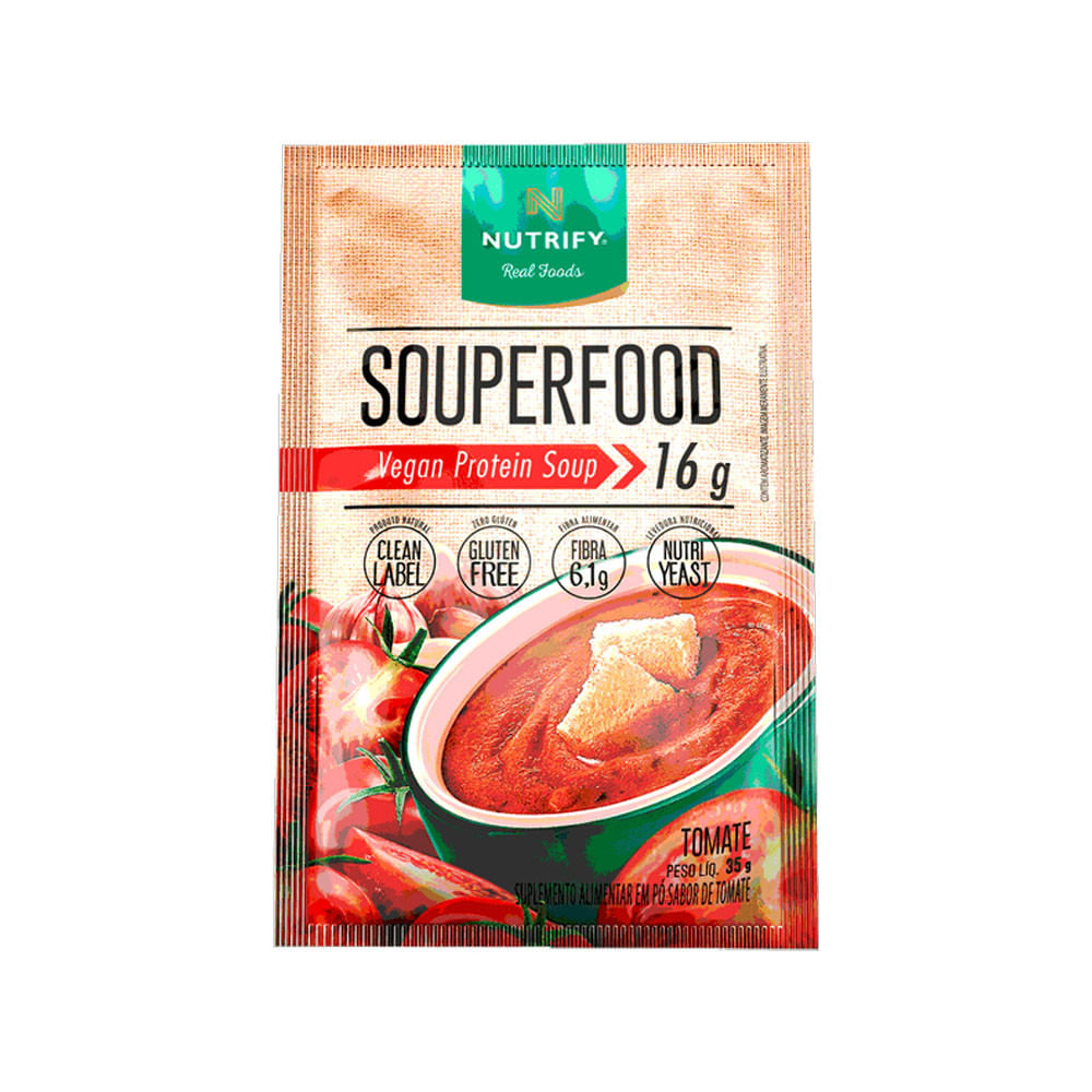 Sopa Proteica Souperfood Sabor Tomate Nutrify