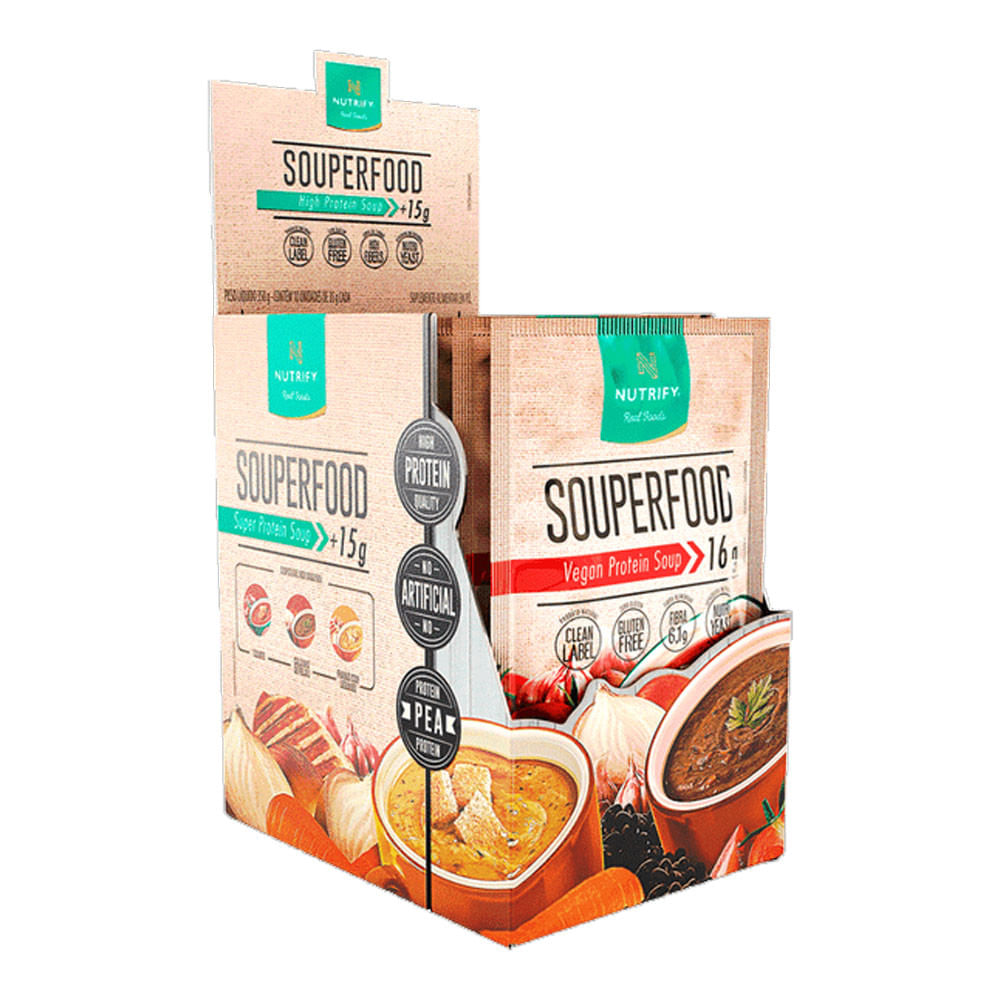 Sopa Proteica Souperfood Sabor Tomate Nutrify