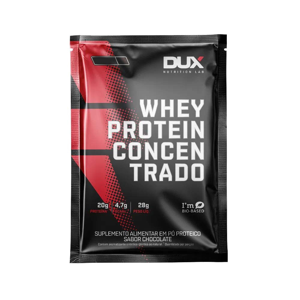 Whey Protein Concentrado Coco Sachê 28g Dux
