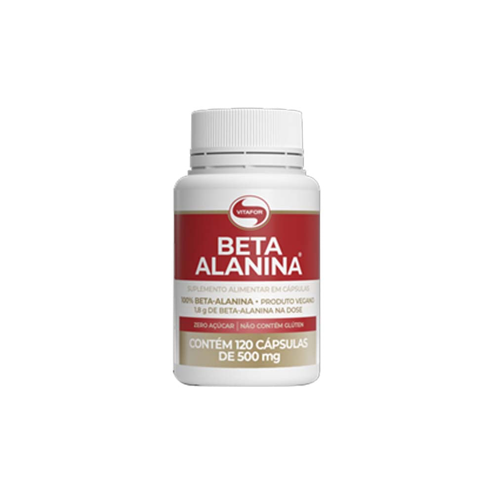 Beta Alanina 120 Cápsulas Vitafor