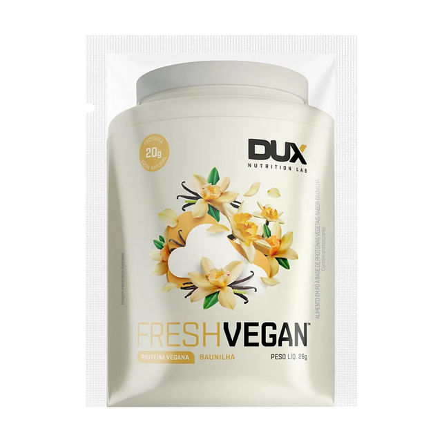 Proteína Vegana Fresh Vegan Baunilha 26g Dux