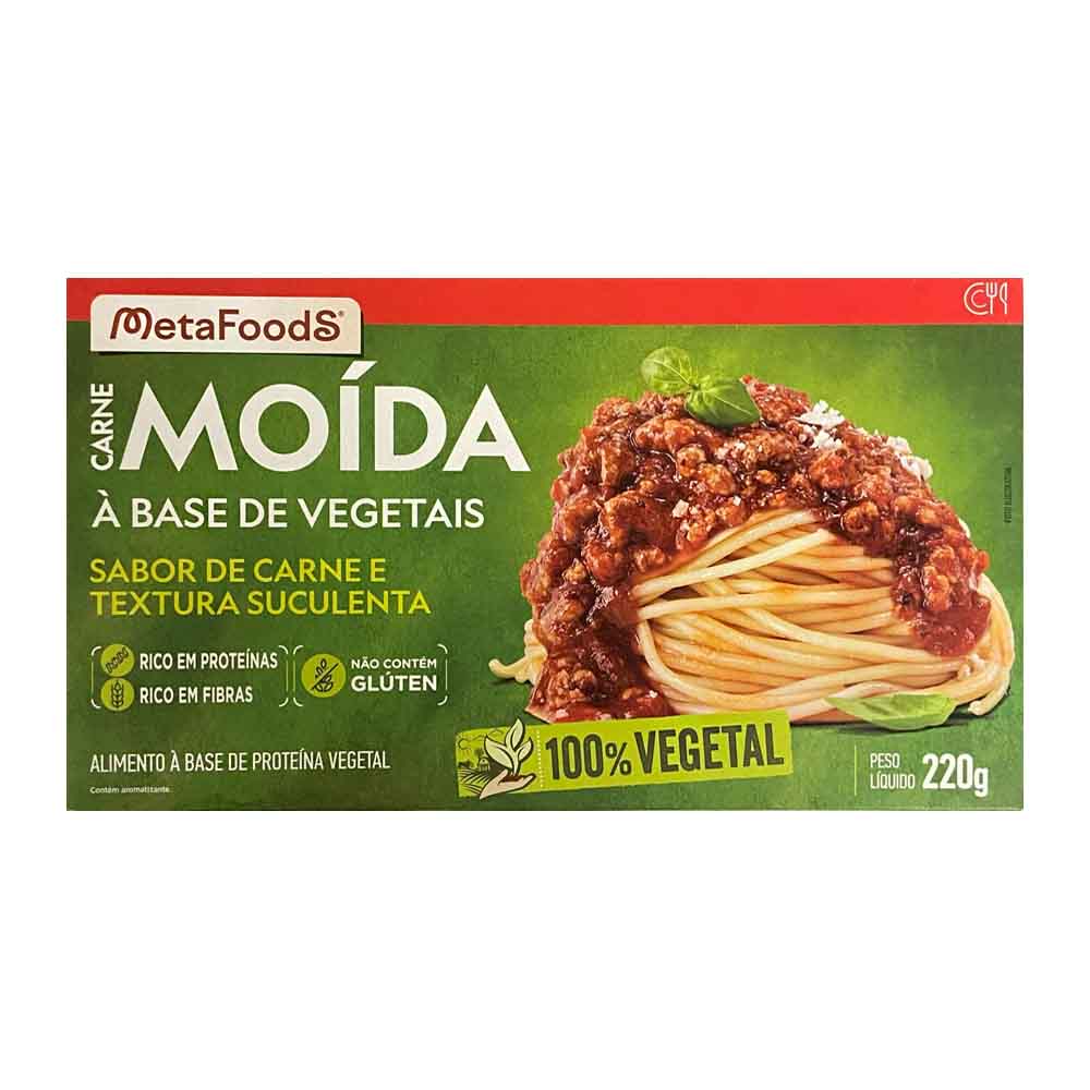 Carne Moída Vegetal 220g MetaFoods