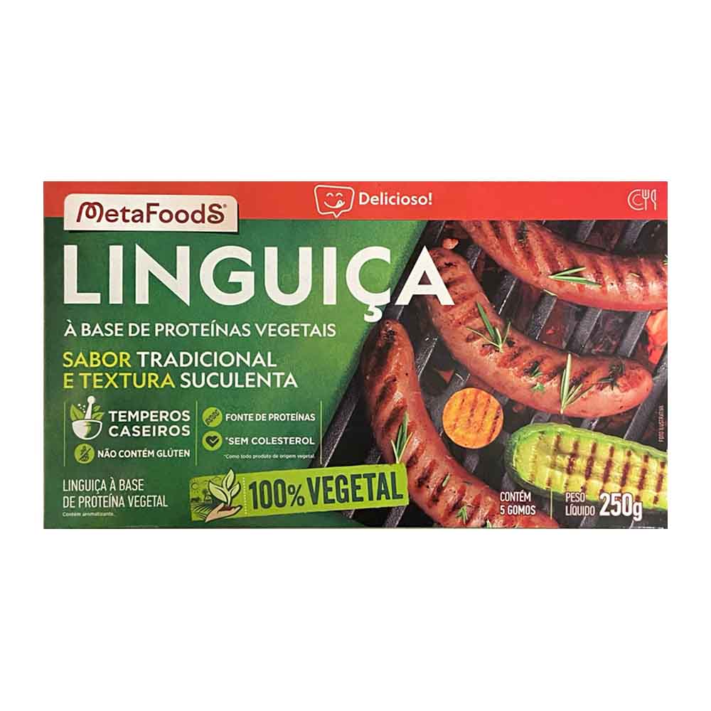 Linguiça Vegetal 250g MetaFoods