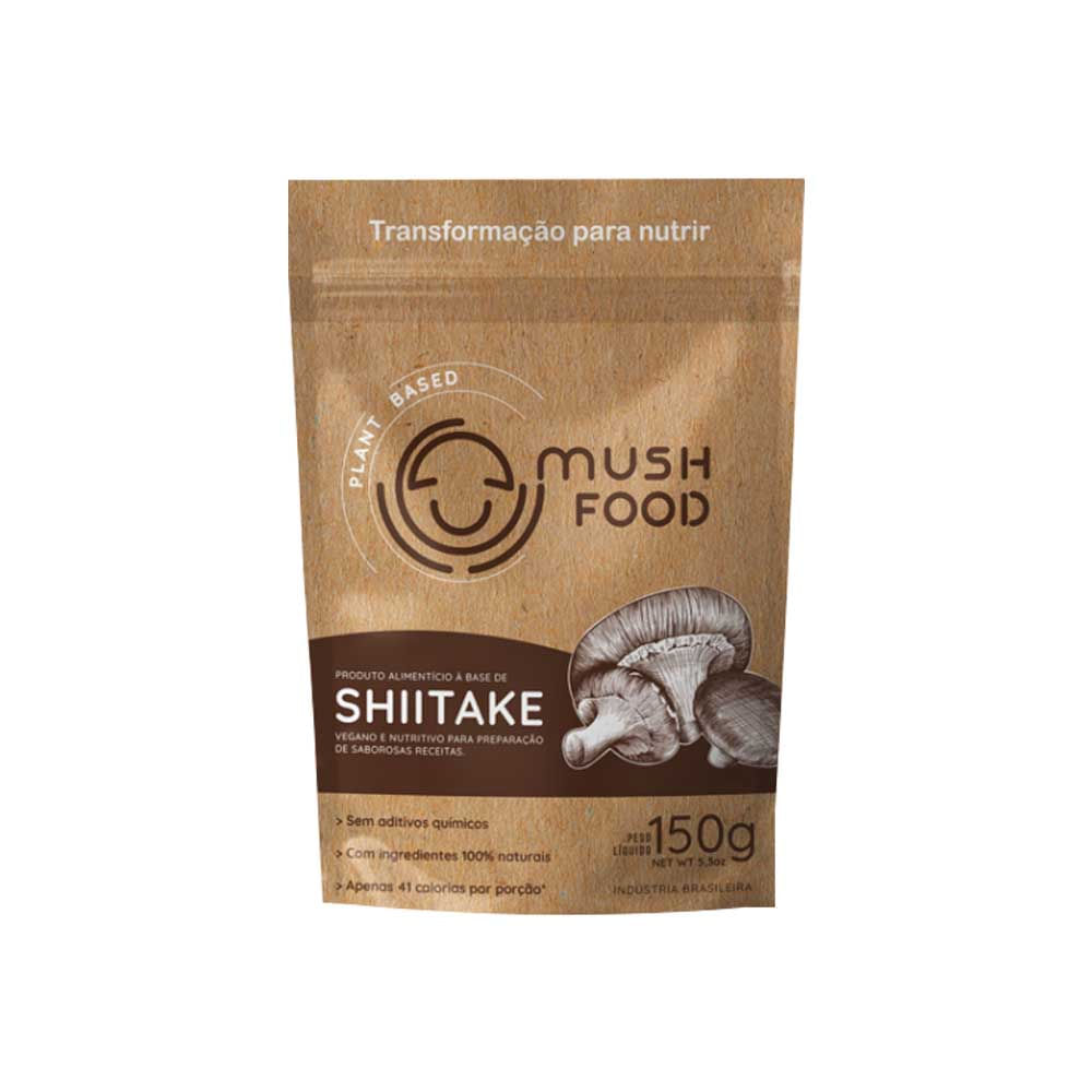 Proteína Texturizada de Shiitake 150g Mush Food