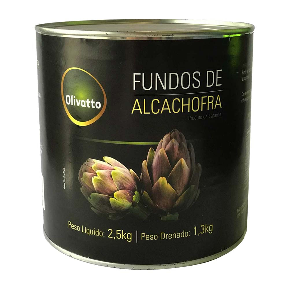 Fundos de Alcachofras 1,3Kg Olivatto