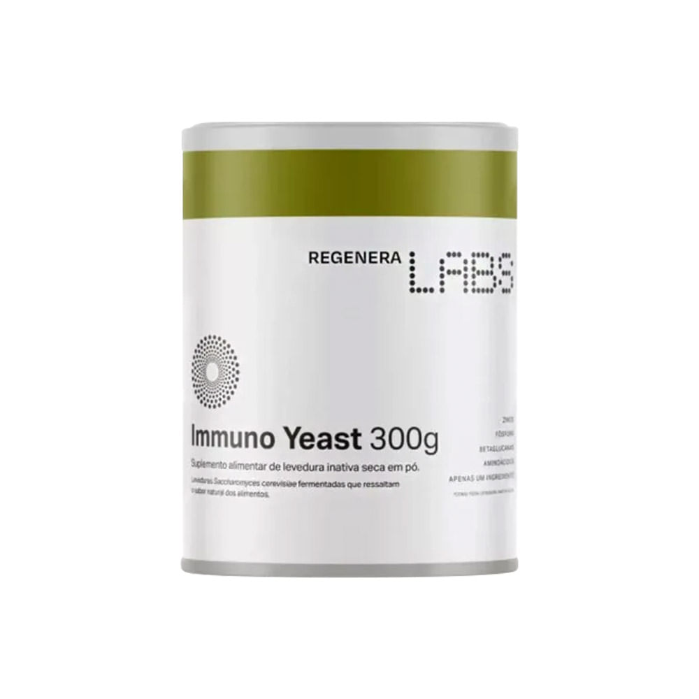 Levedura Nutricional em Pó Immuno Yeast 300g Regenera Labs