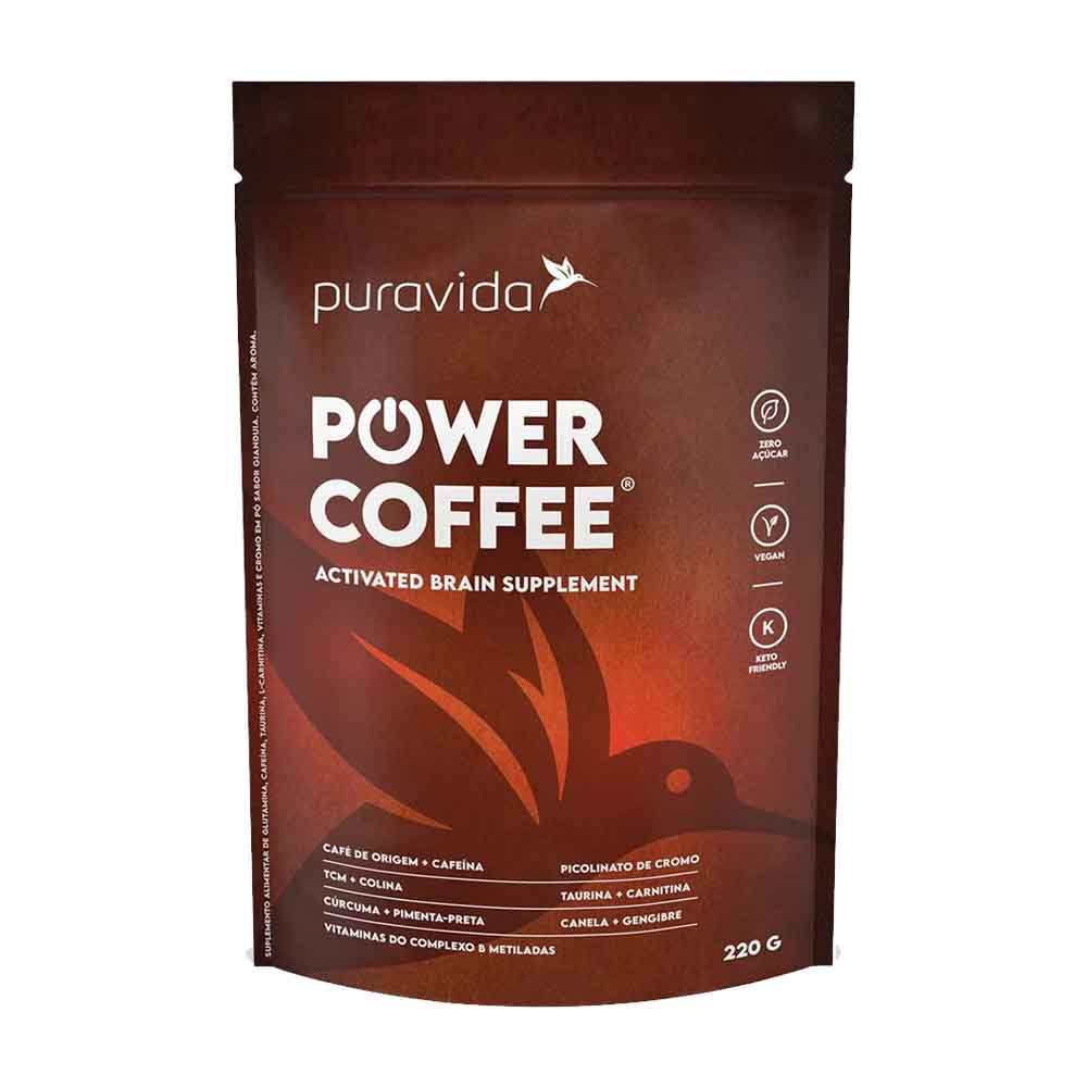 Power Coffee 220g Puravida
