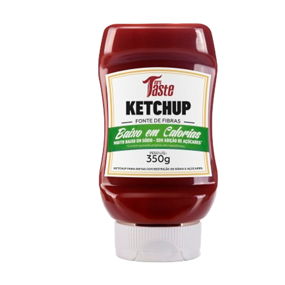 Ketchup Baixo em Calorias 350g Mrs.Taste