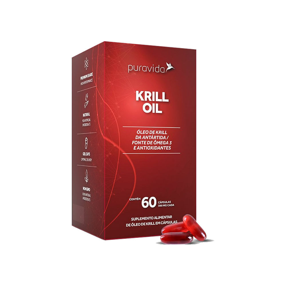 Krill Oil 60 Cápsulas PuraVida