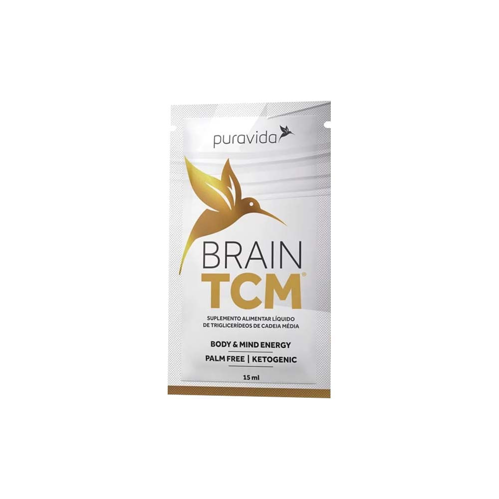 Brain TCM Triglicerídeos de Cadeia Média 15ml Puravida