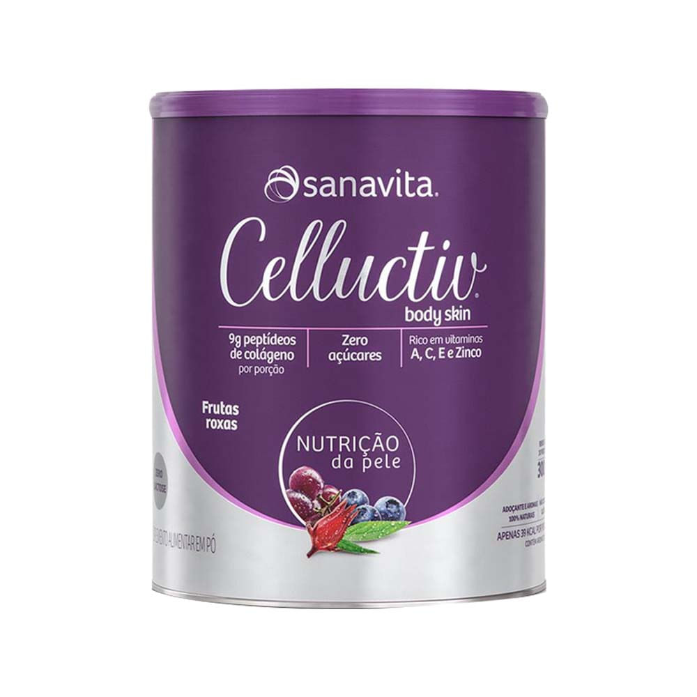 Celluctiv Body Skin Frutas Roxas 300g Sanavita